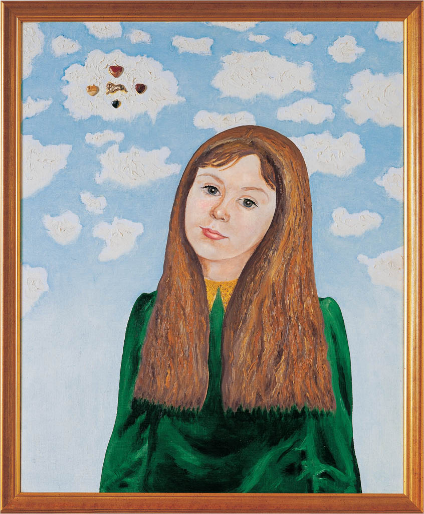 Nastjenka (canvas, painting oil)  70×55