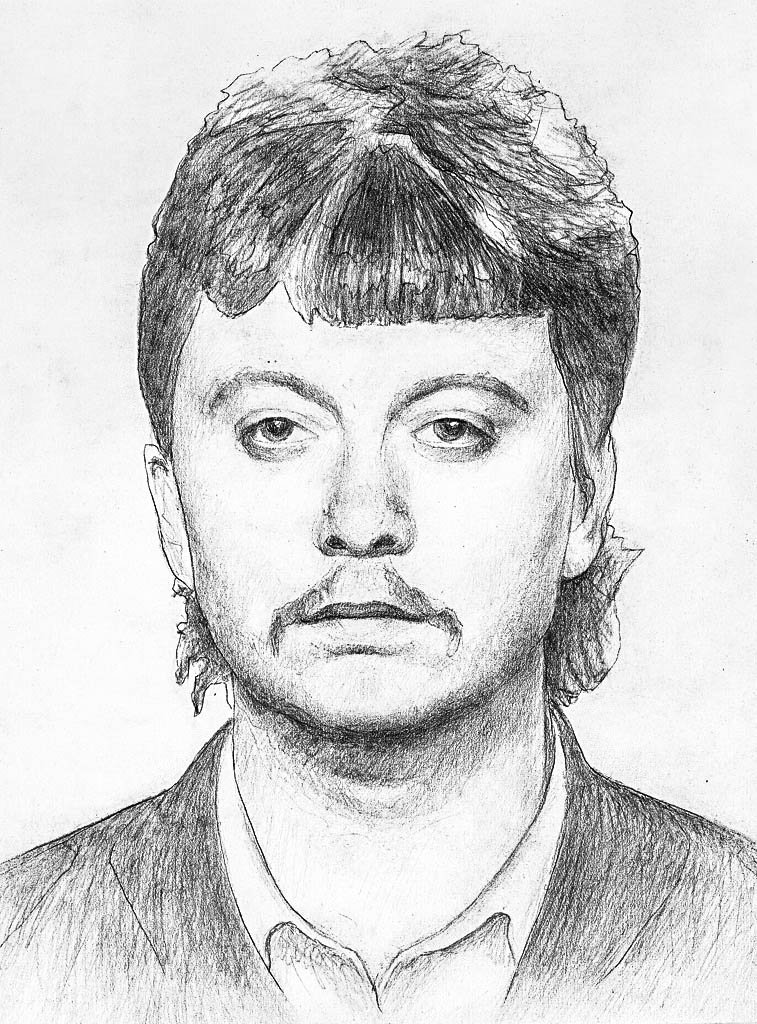 La tête d’un jeune homme (crayon)  400 x 300