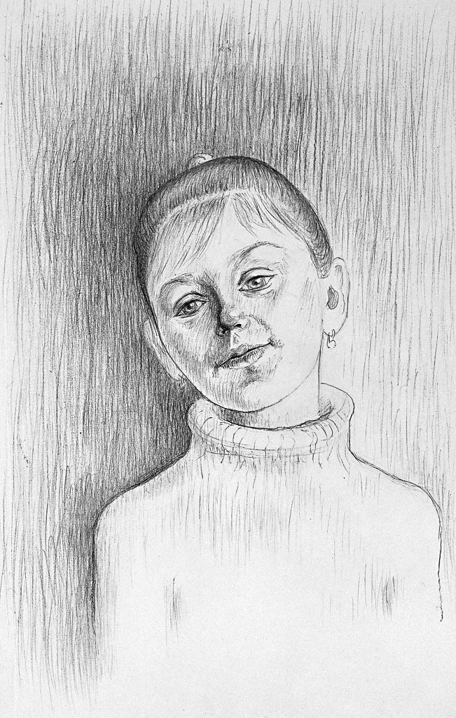 Nastienka (cliché-verre)  600 x 400