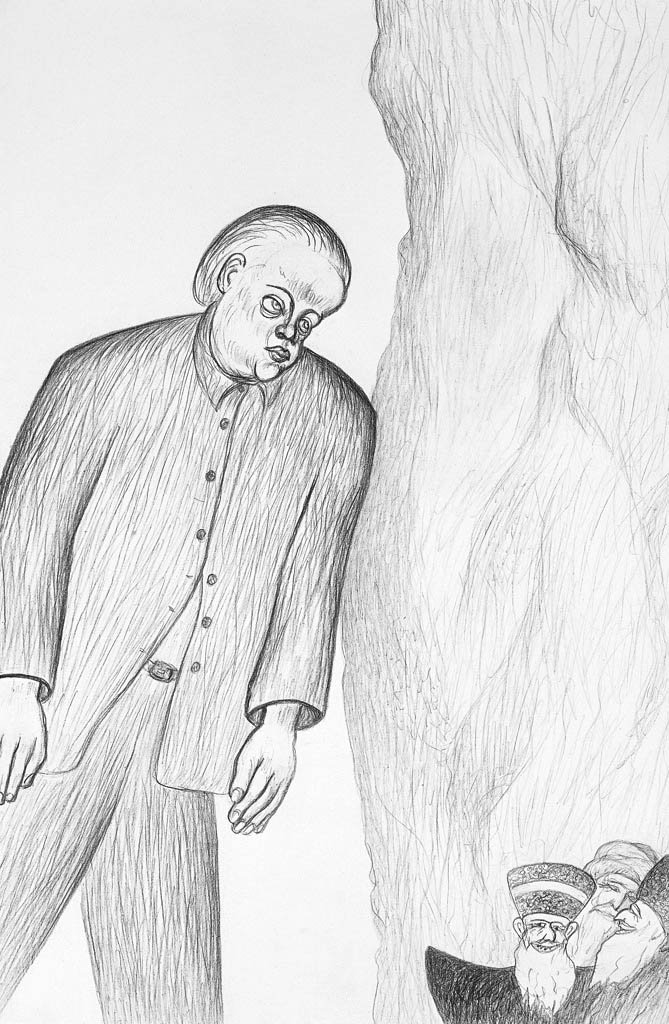 C’est bonnet blanc et blanc bonnet (cliché-verre)  600 x 400