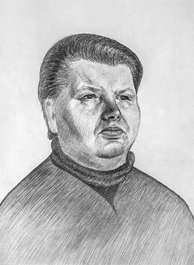 Irina (crayon)  400 x 300