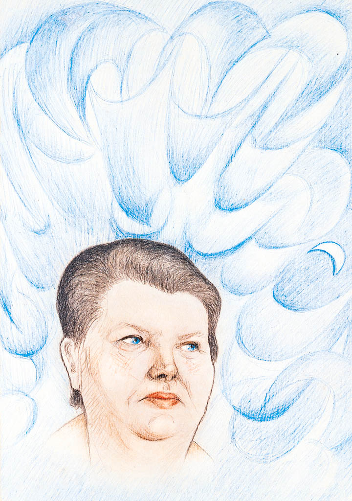 Irinouchka  (crayon de couleur 30X50)