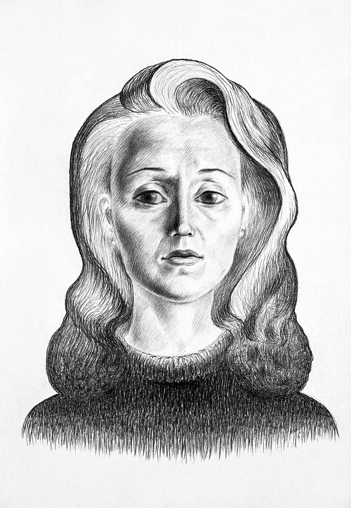 Maïa (cliché-verre)  900 x 640