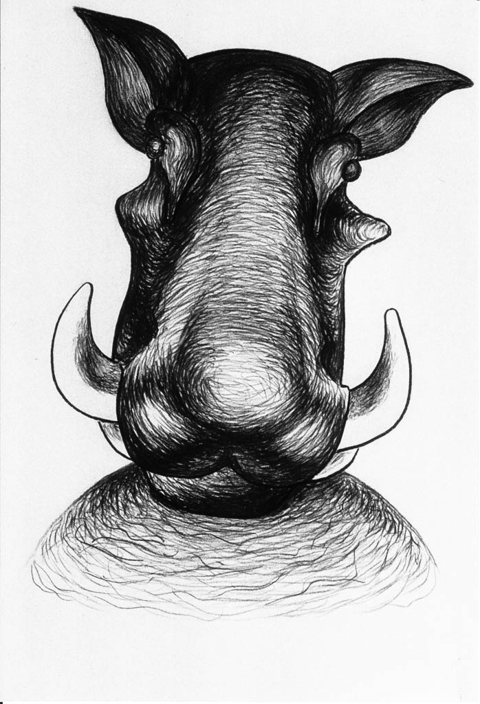 Monument à la cochonnerie (charbon)  600 x 400